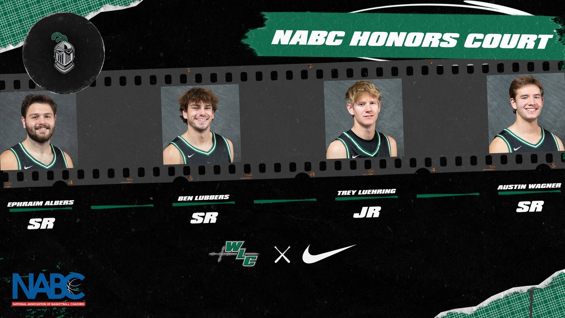 Four Warriors Named To NABC Honors Court