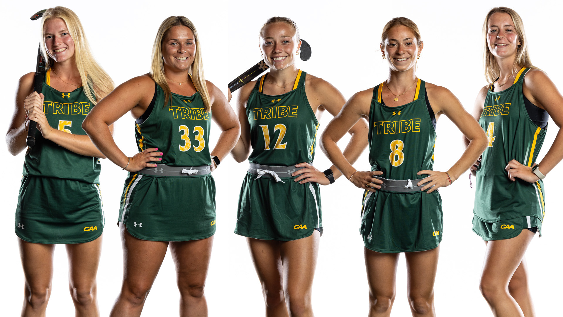Five Earns Spots on AllCAA Team William & Mary Athletics
