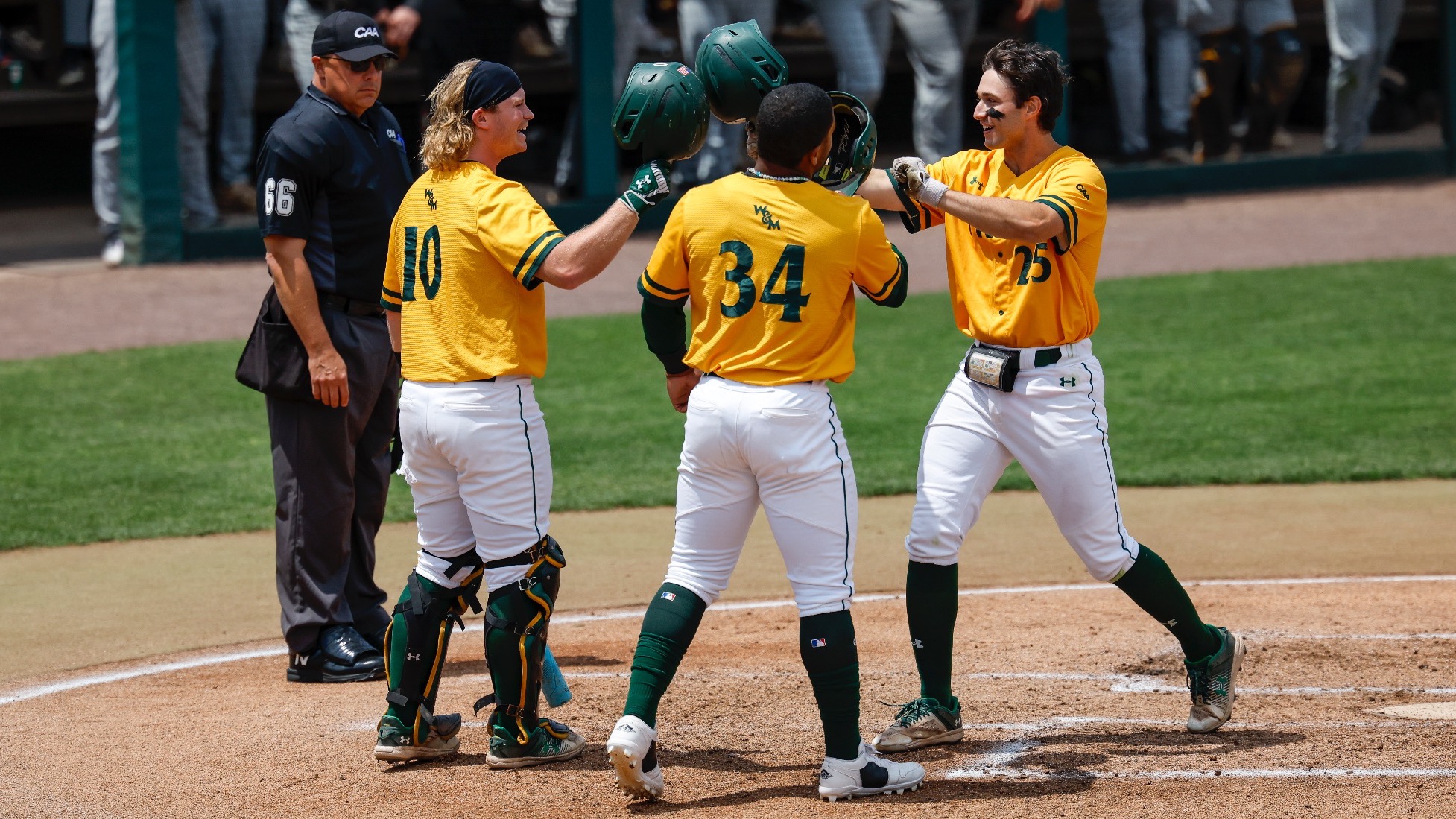 Baseball Concludes Home Schedule with CAA SeriesClinching Victory