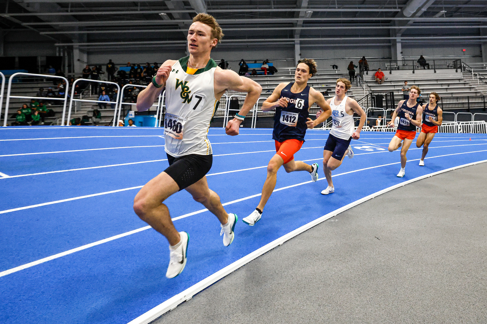 The Tribe competed at the East Coast Invitational on Feb. 7-8, 2025 at the Virginia Beach Sports Complex.