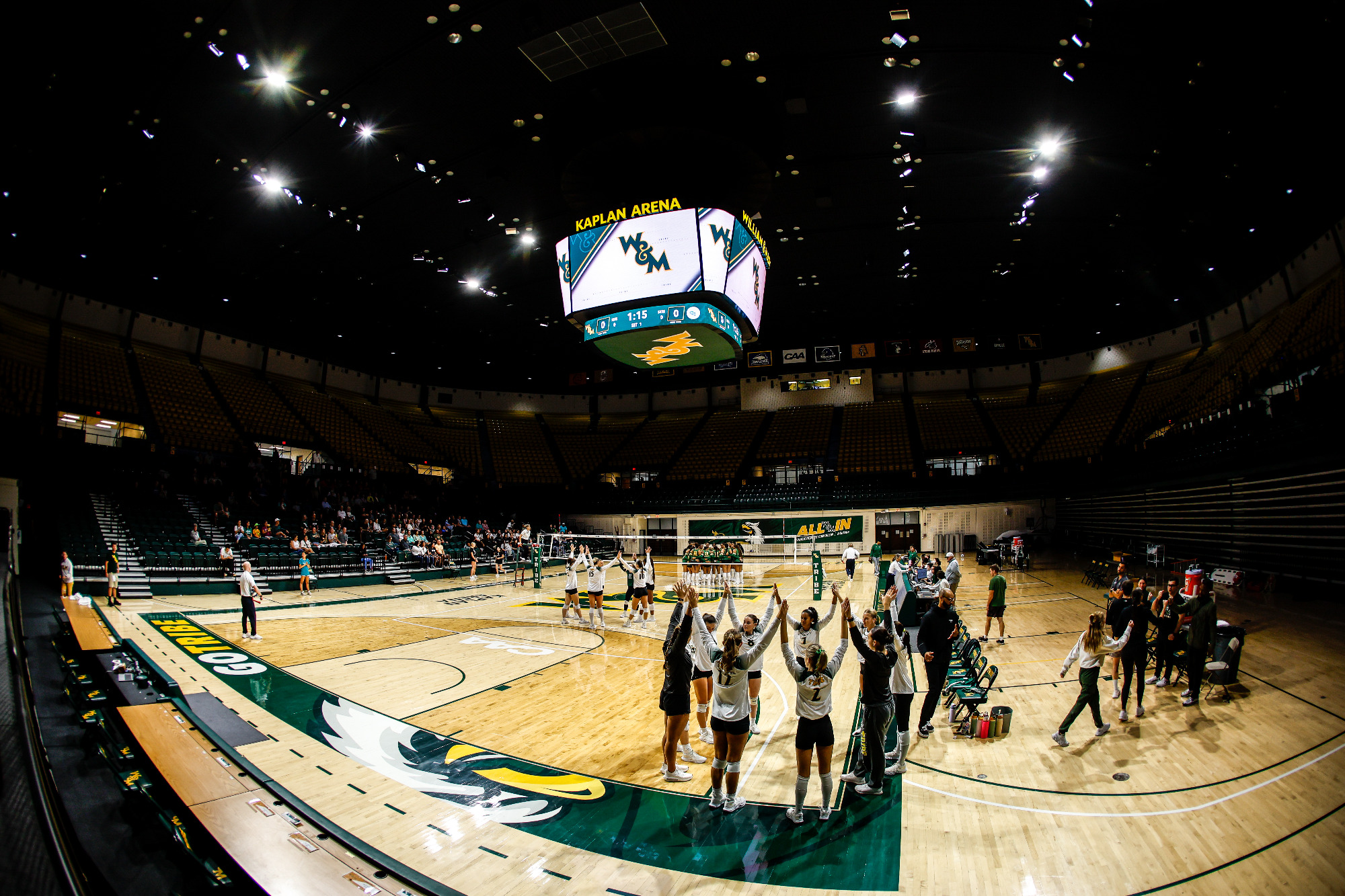 On day two of the Tribe Invitational, William & Mary defeated Norfolk State 3-0 (26-24, 25-19, 25-22)