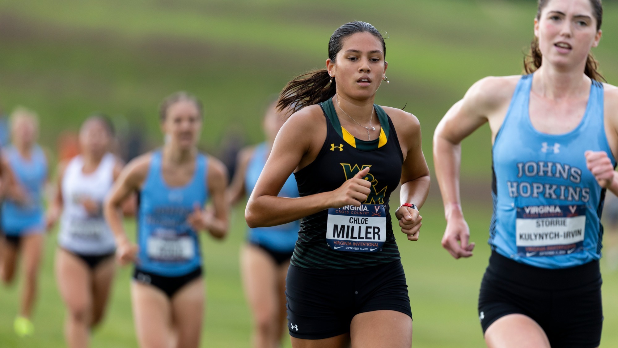 Chloe Miller competing at the Virginia Invitational