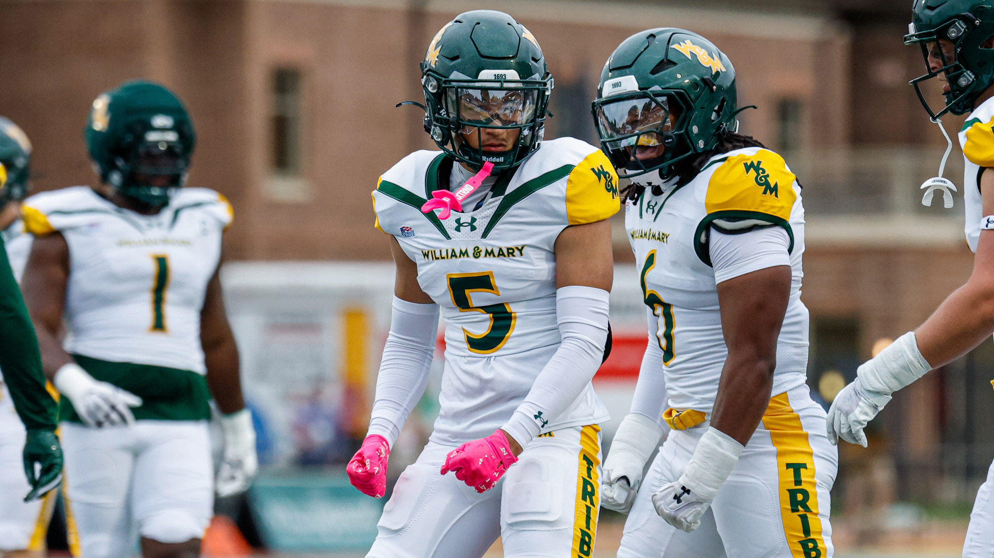 Cade Ellis looks towards the sidelines during a game at Zable Stadium