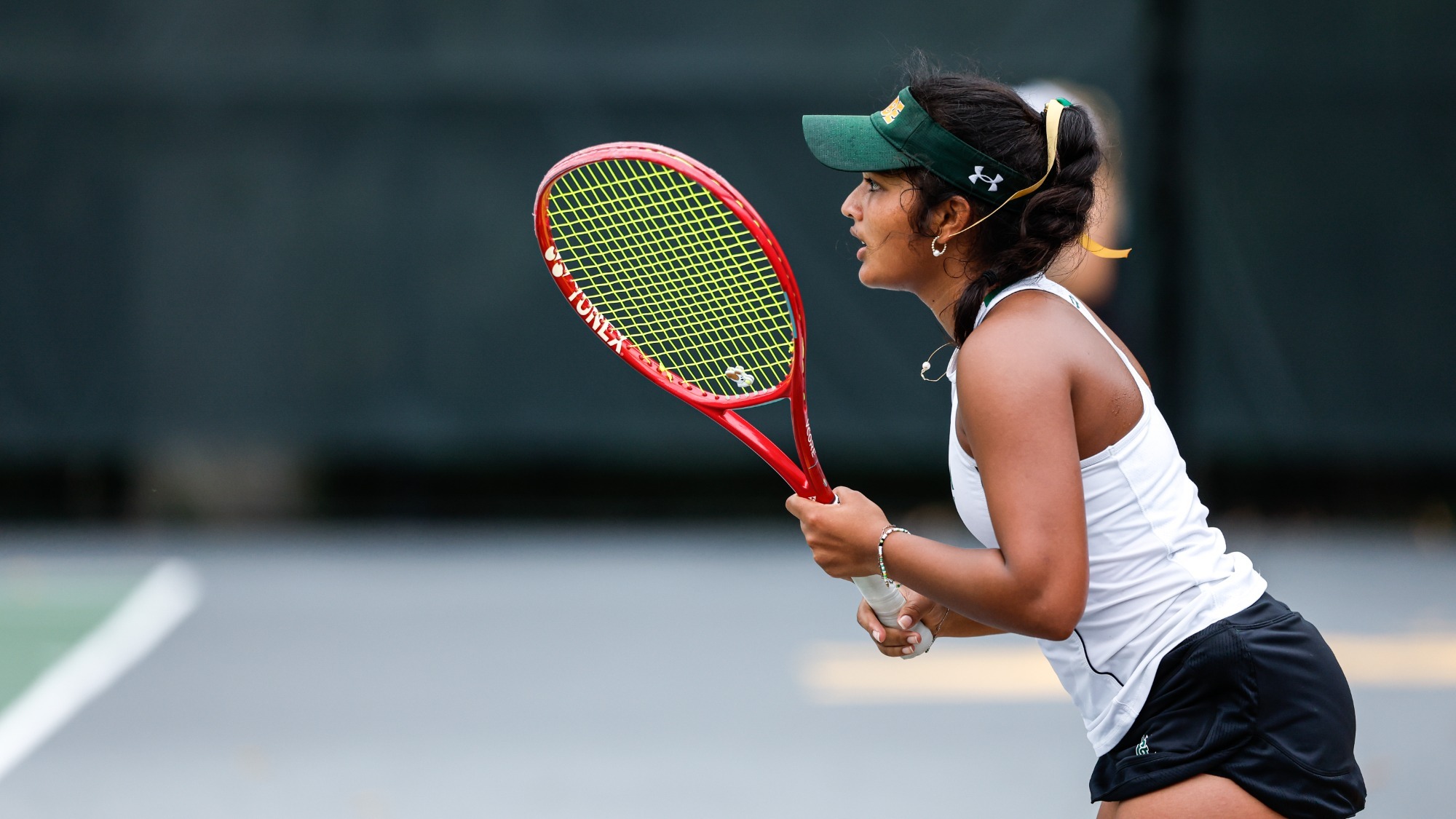 Medha Chandana competing for the Tribe