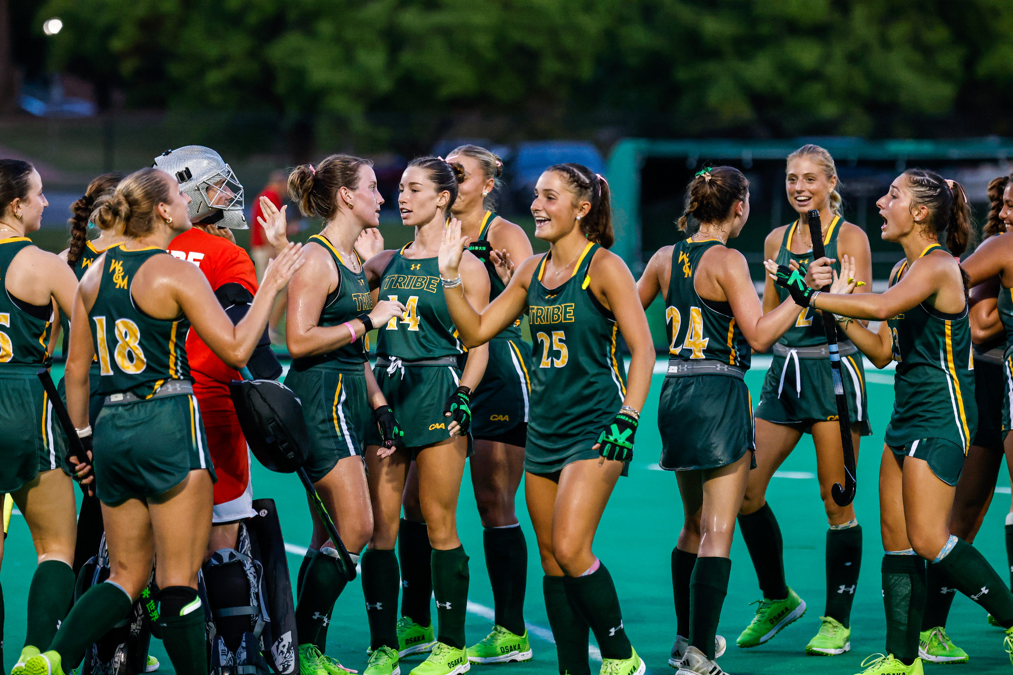 The William & Mary Field Hockey team (2-7, 1-1 CAA) rallied from an early deficit to top Towson (4-7, 1-2 CAA) in its conference home opener on Friday evening. 