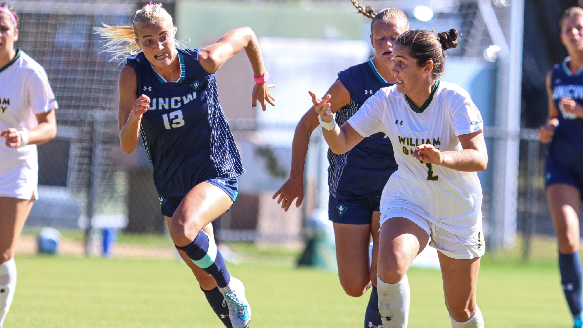 Lindsay Wilson competing for the Tribe vs. UNCW