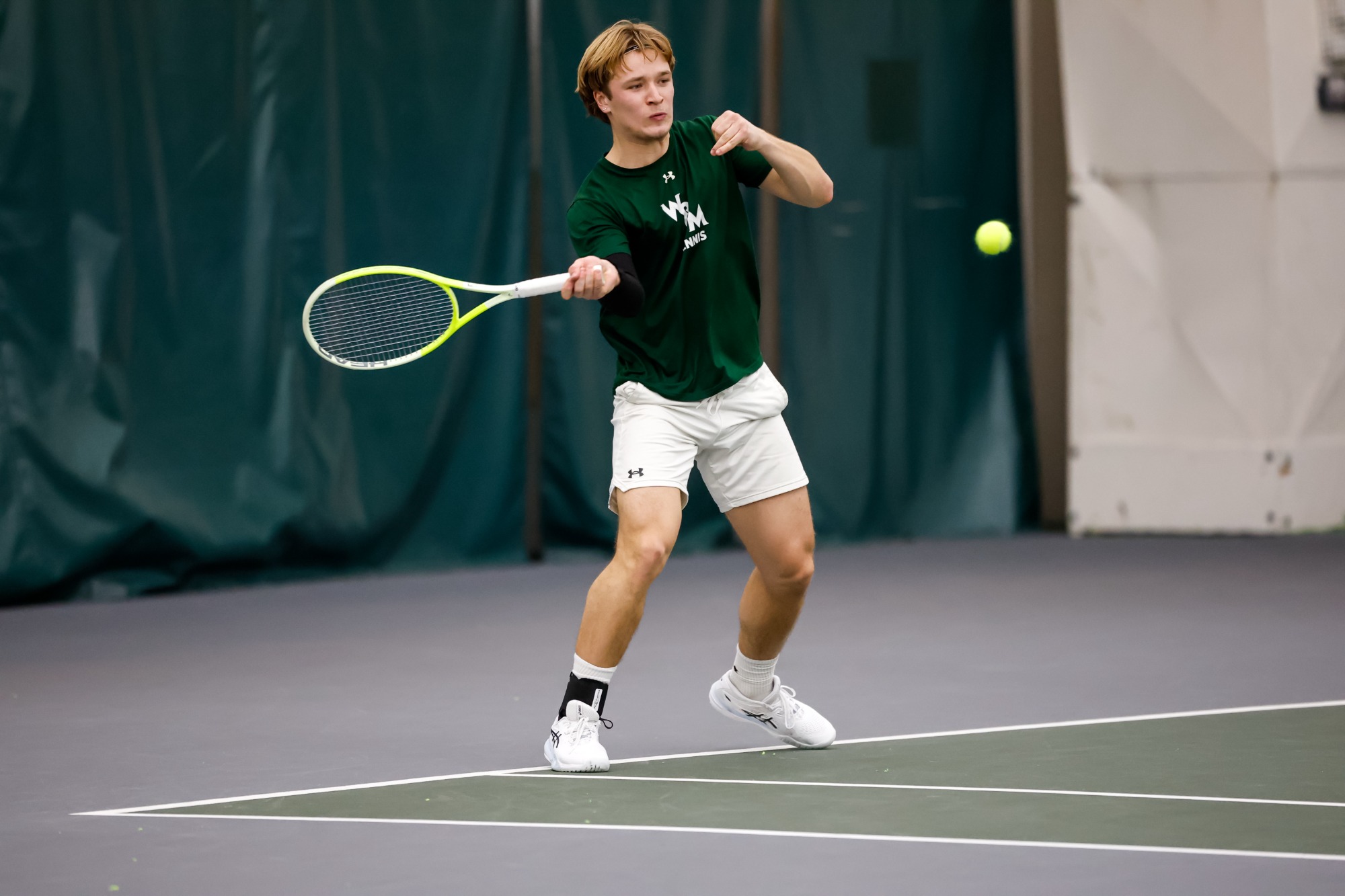W&M men's tennis vs. Longwood 2-11-26