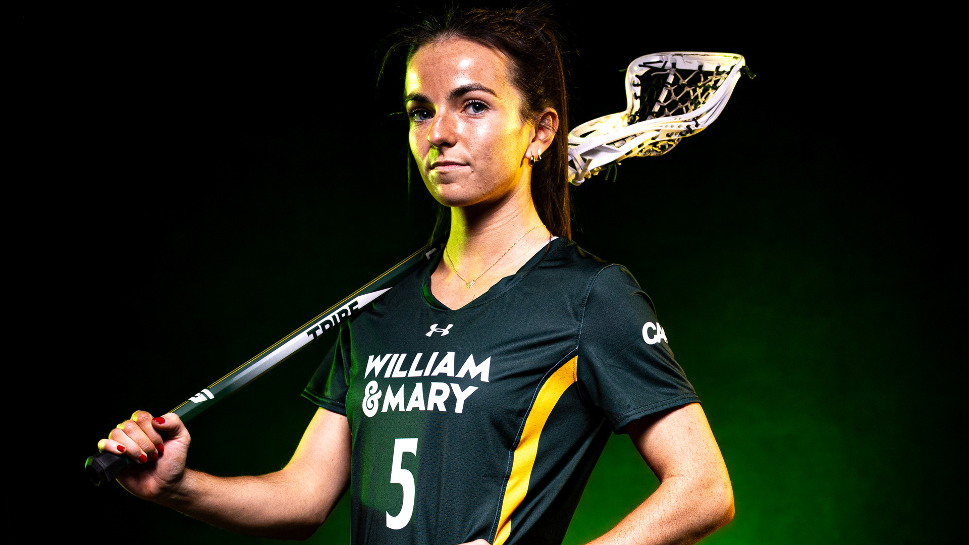 Kate Draddy standing duirng a photo shoot