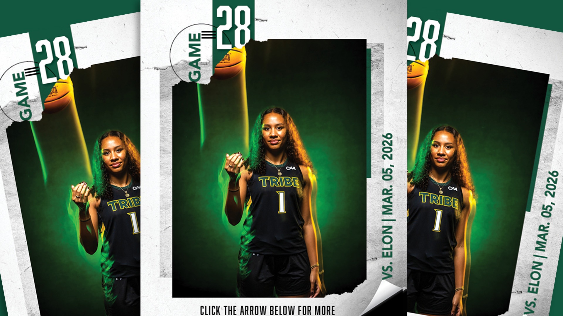 WBB Game Program vs. Elon