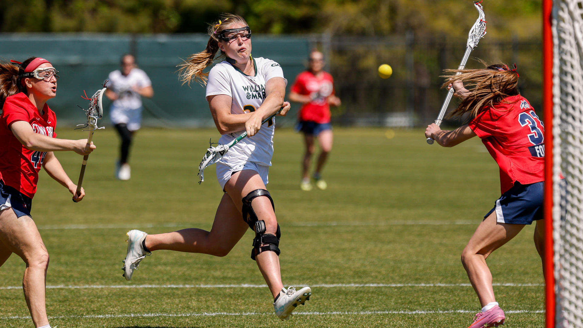 Taylor McCall takes a shot versus Stony Brook