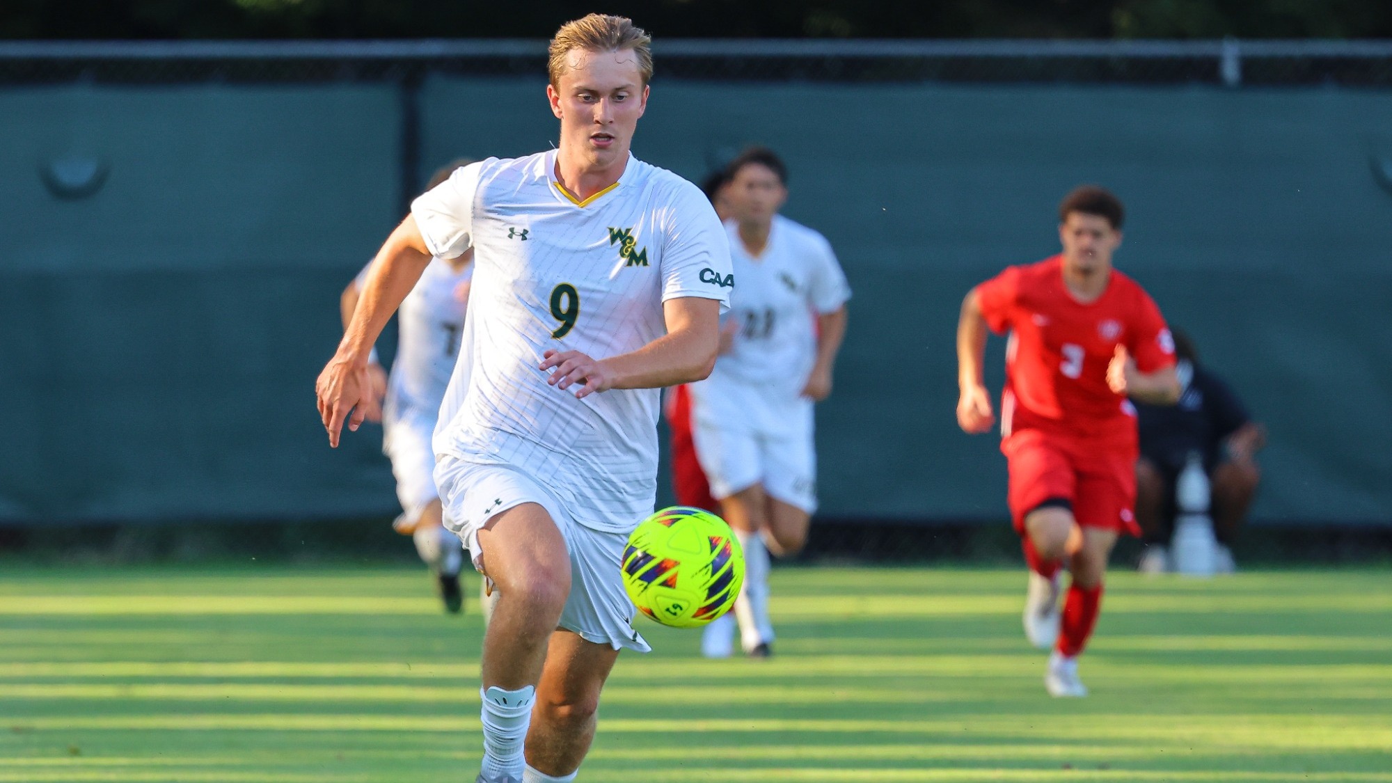 Brown Huffard competing in a game vs. Radford