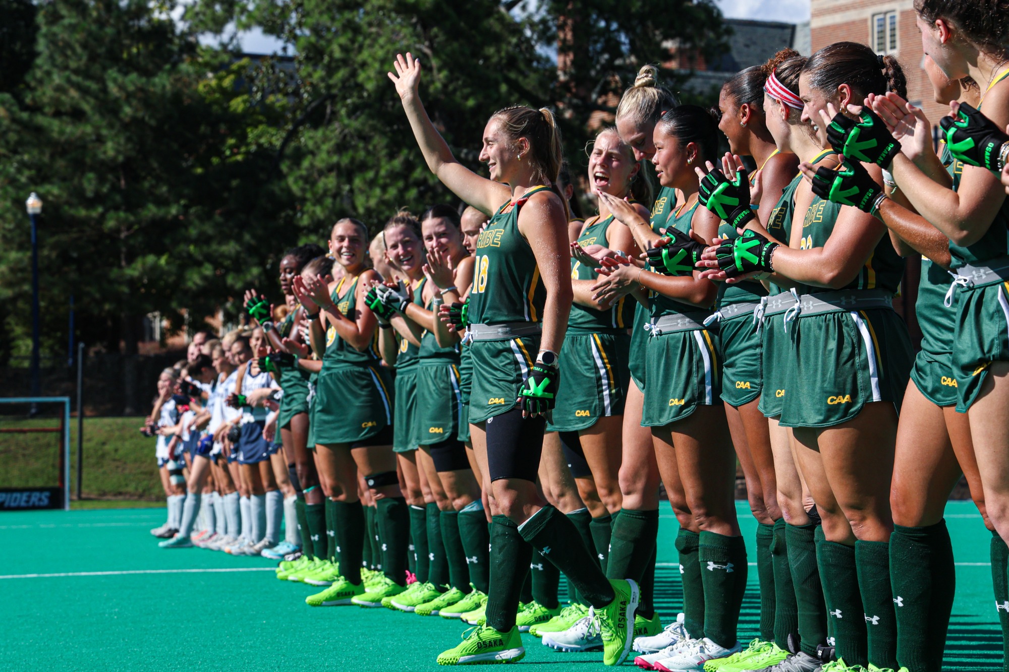 William & Mary field hockey's late comeback fall short against Georgetown at the University of Richmond's Crenshaw Field on Sep. 13, 2026.