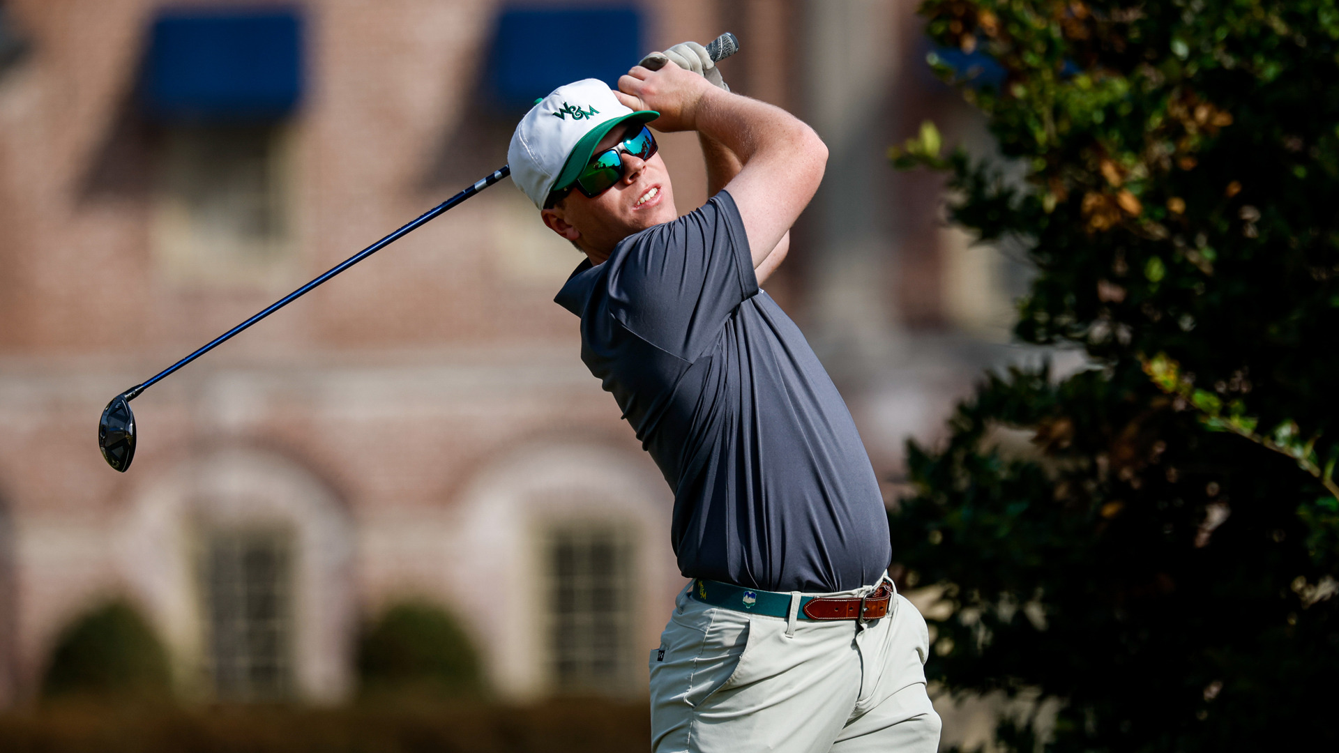 Preston Burton finishes a swing during the 2026 Tribe Invite