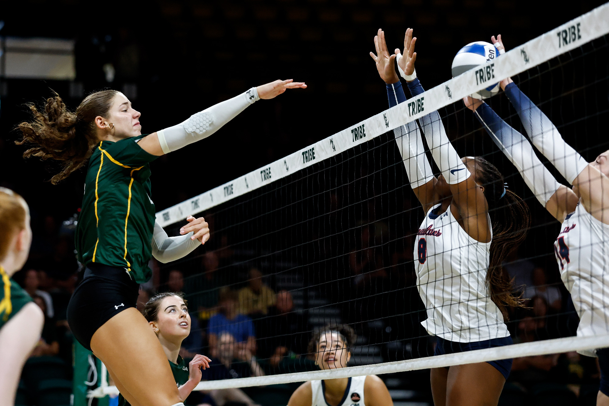 WILLIAMSBURG, Va. — William & Mary lost to Stony Brook 3-2 (27-25, 20-25, 19-25, 26-24, 9-15) in a thrilling match on Saturday afternoon at Kaplan Arena.