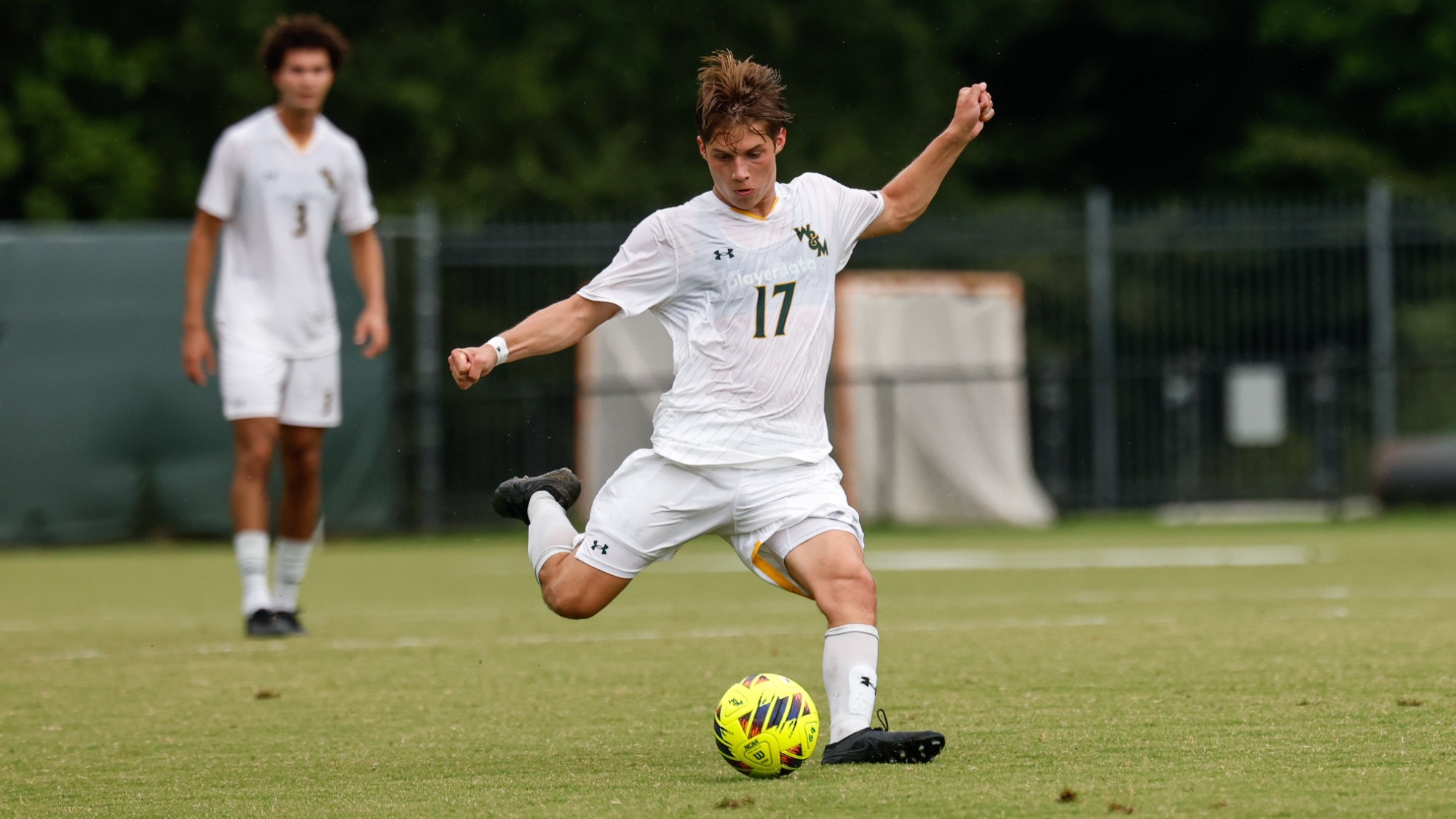 Clem Cartwright shooting the ball in a game vs. Charleston