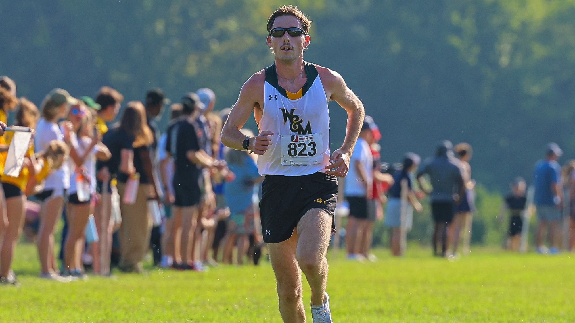 Hayes Trapp competing in the Spider Alumni Open