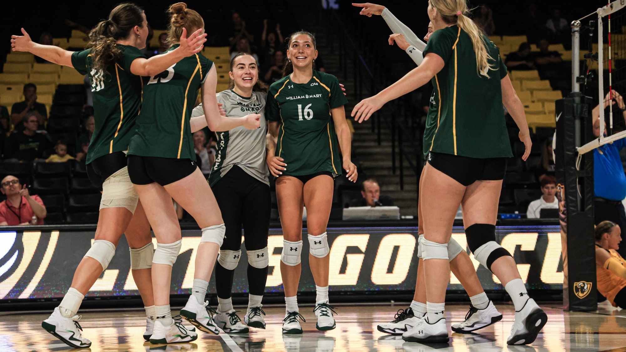Volleyball celebration