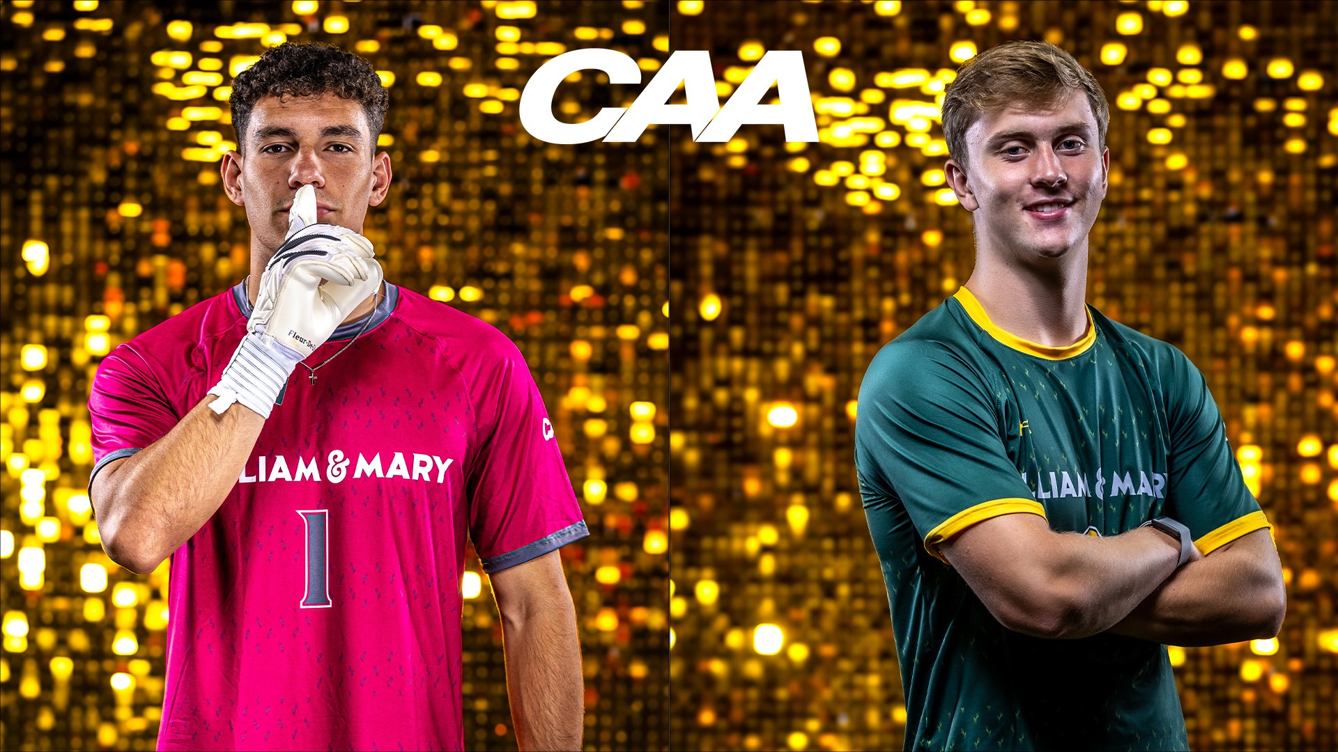 Diego Garciarena and Brown Huffard earn CAA Player of the Week Honors