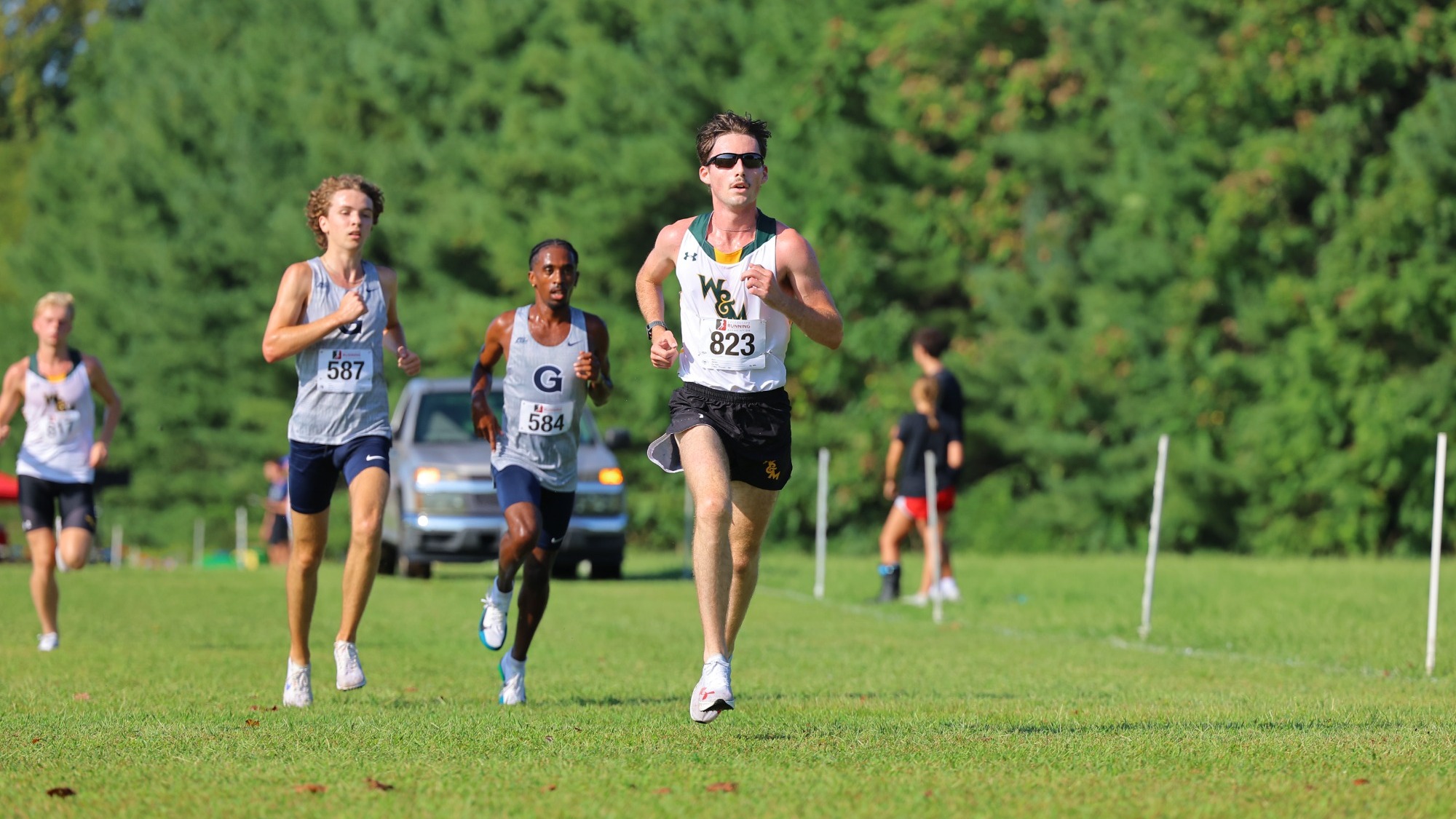 Hayes Trapp competing at the Spider Alumni Open
