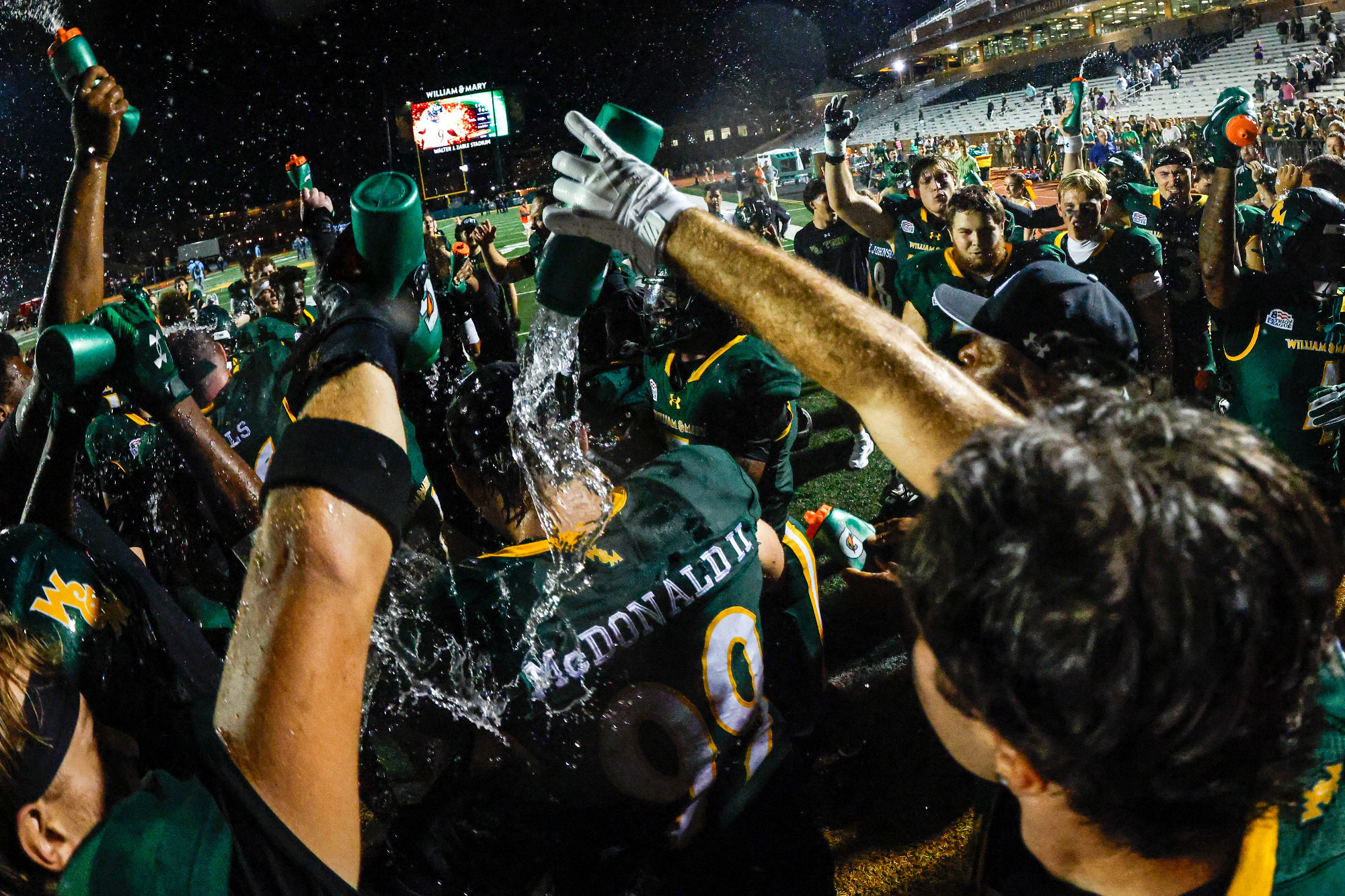 WILLIAMSBURG, Va. – The William & Mary football team opened its home slate with a 22-15 victory against Delaware State at Zable Stadium on Saturday evening.