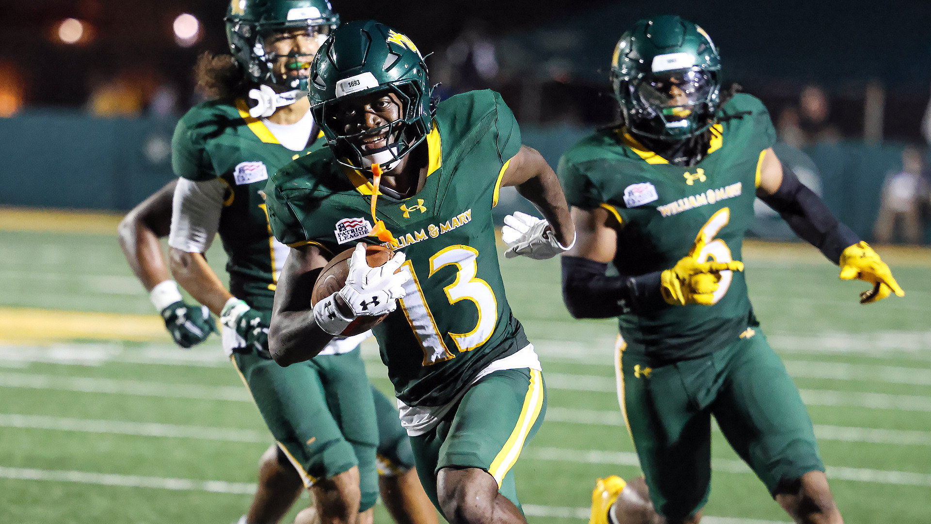 Trevon Cannon returns an interception