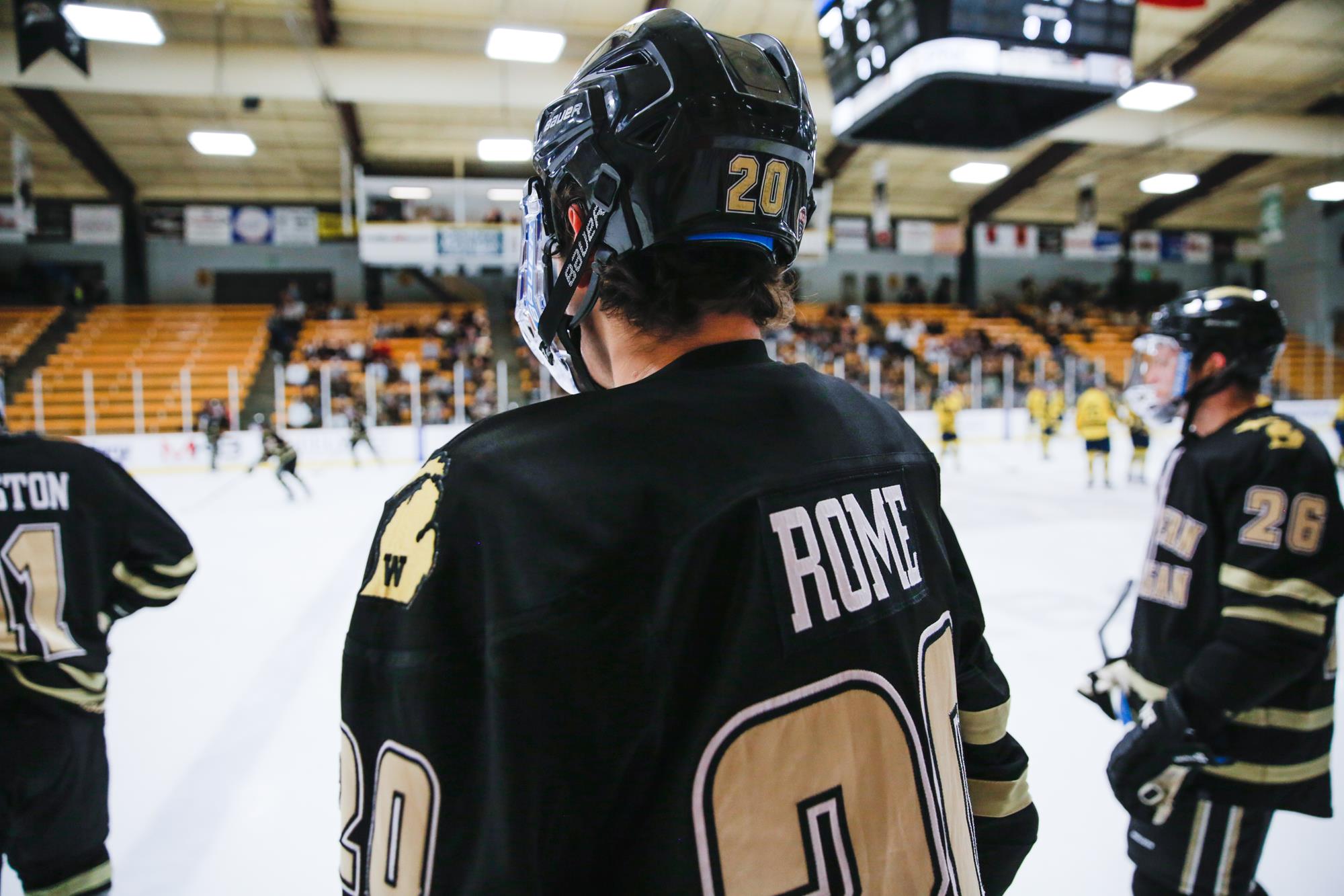 Jamie Rome Men's Ice Hockey Western Michigan University Athletics