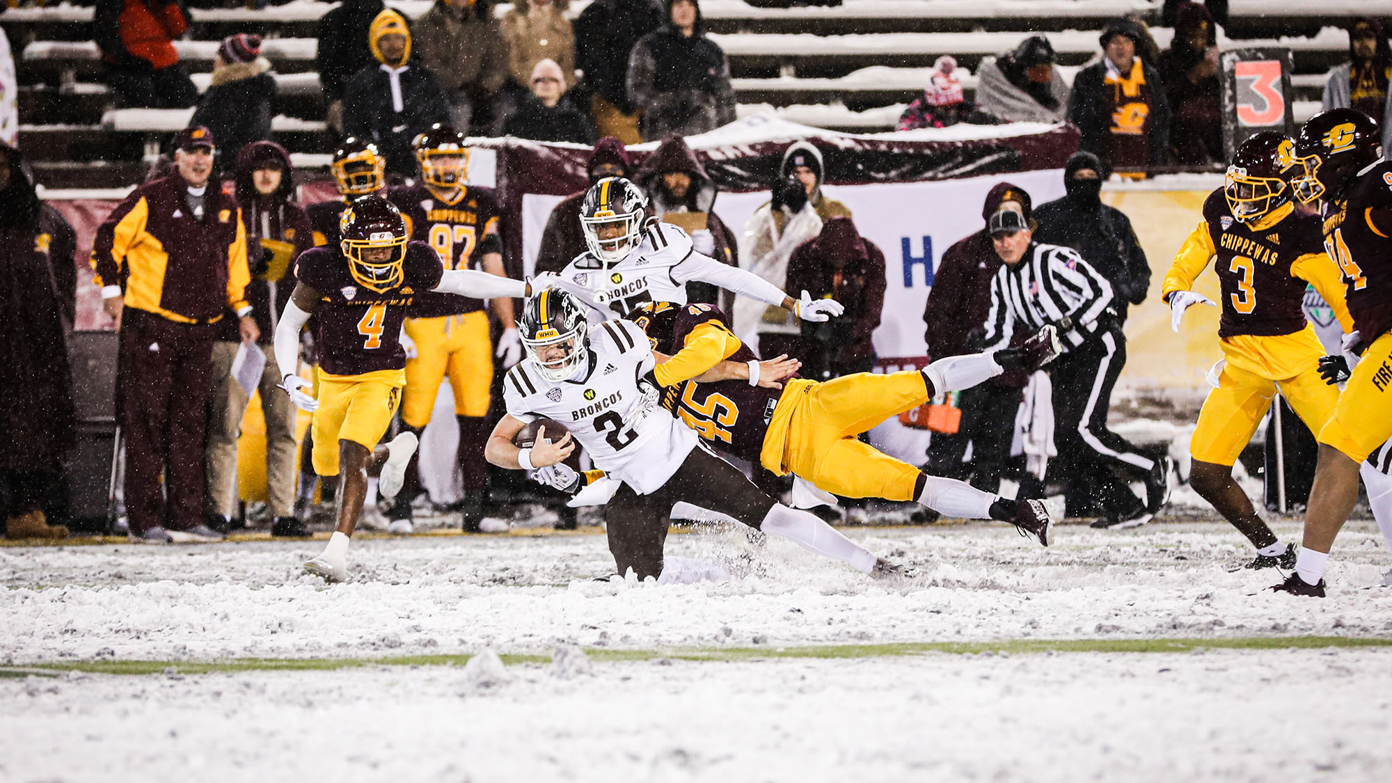Treyson Bourguet Football Western Michigan University Athletics