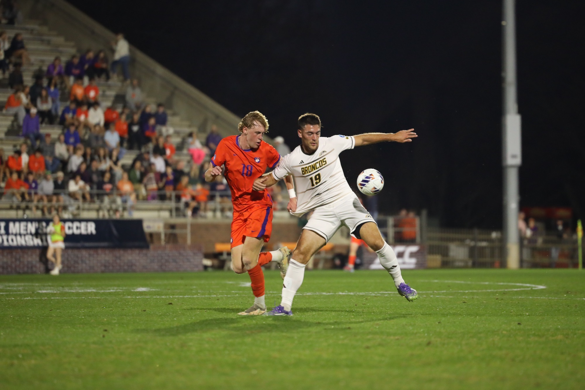 Piero Sabroso at Clemson NCAA Tournament