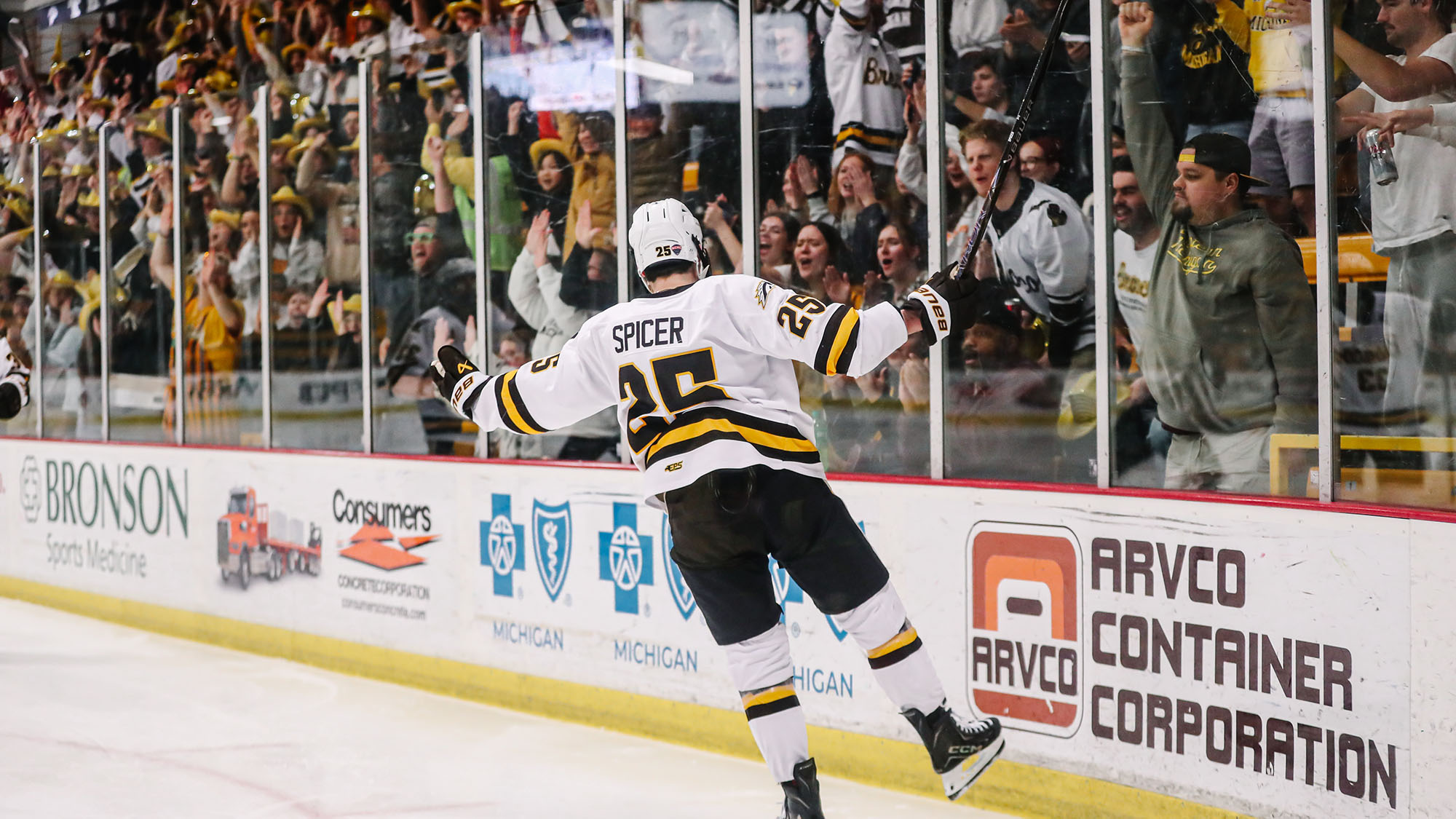 Spicer Goal Celebration