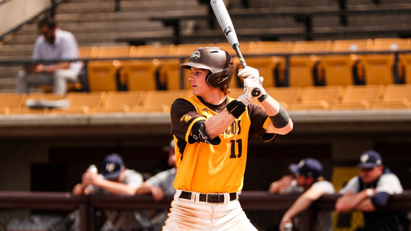 Cooper Hums at the plate against Toledo
