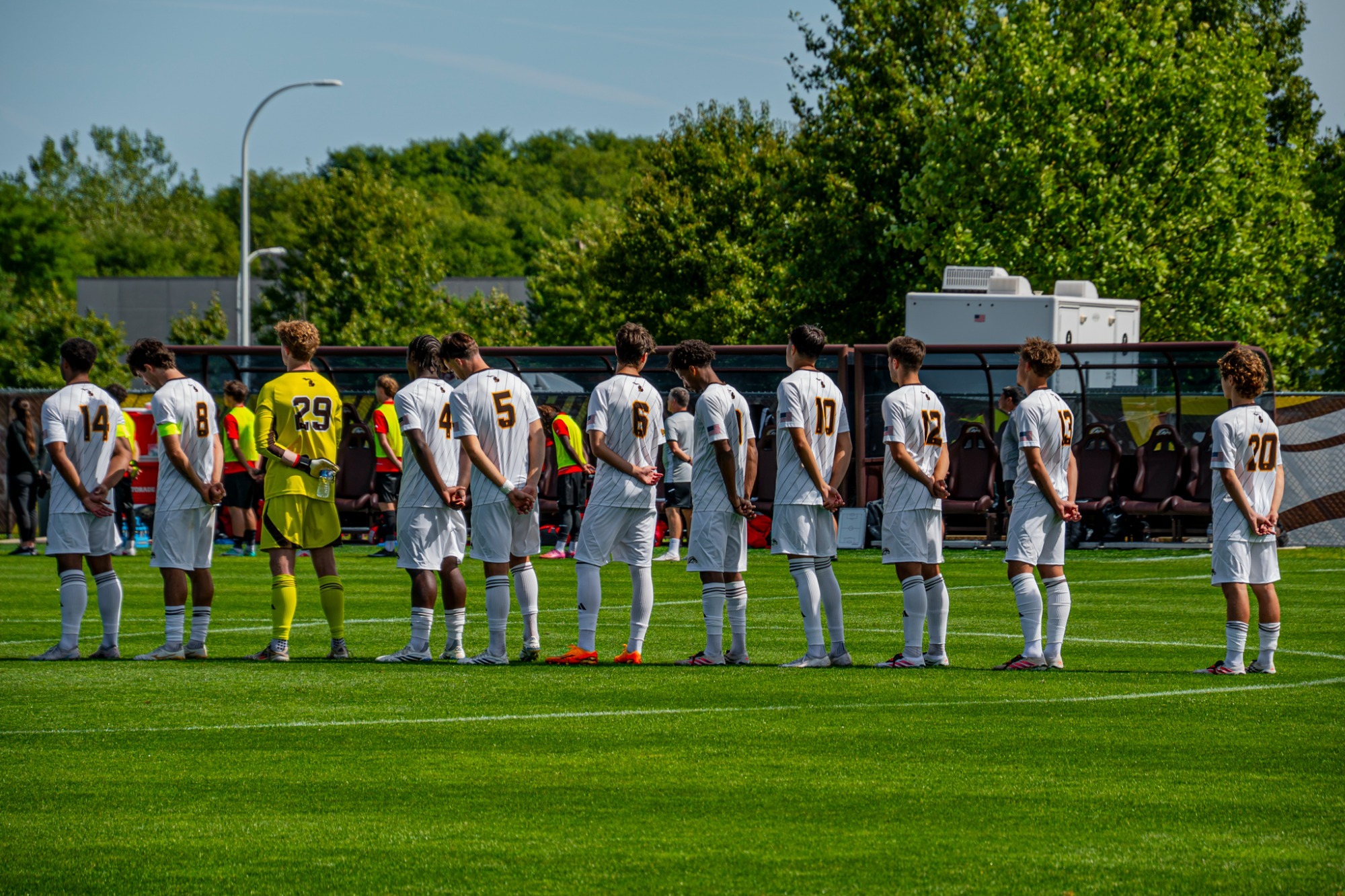 Men's soccer starters vs Seattle U