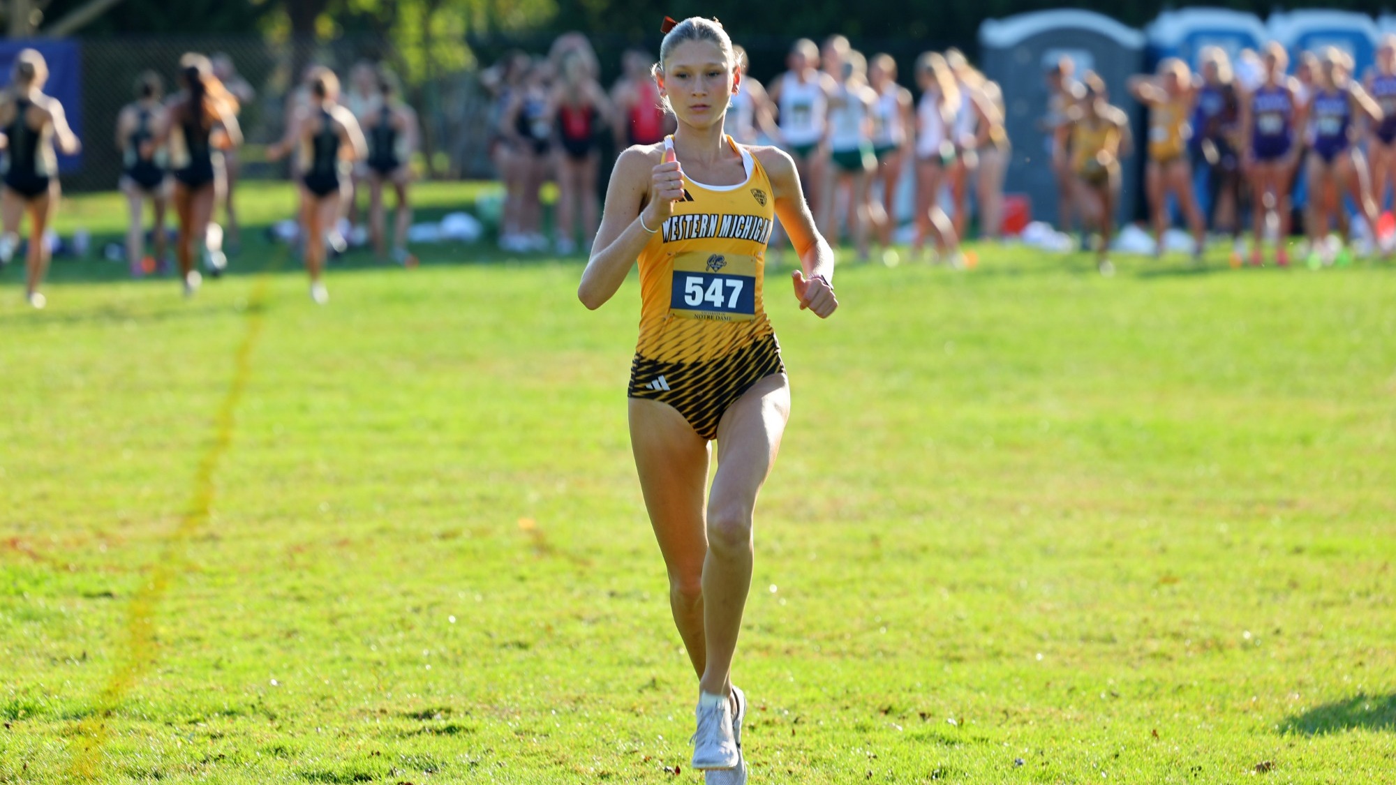 Ava Kurczewski at the 2025 Joe Piane Notre Dame Invite