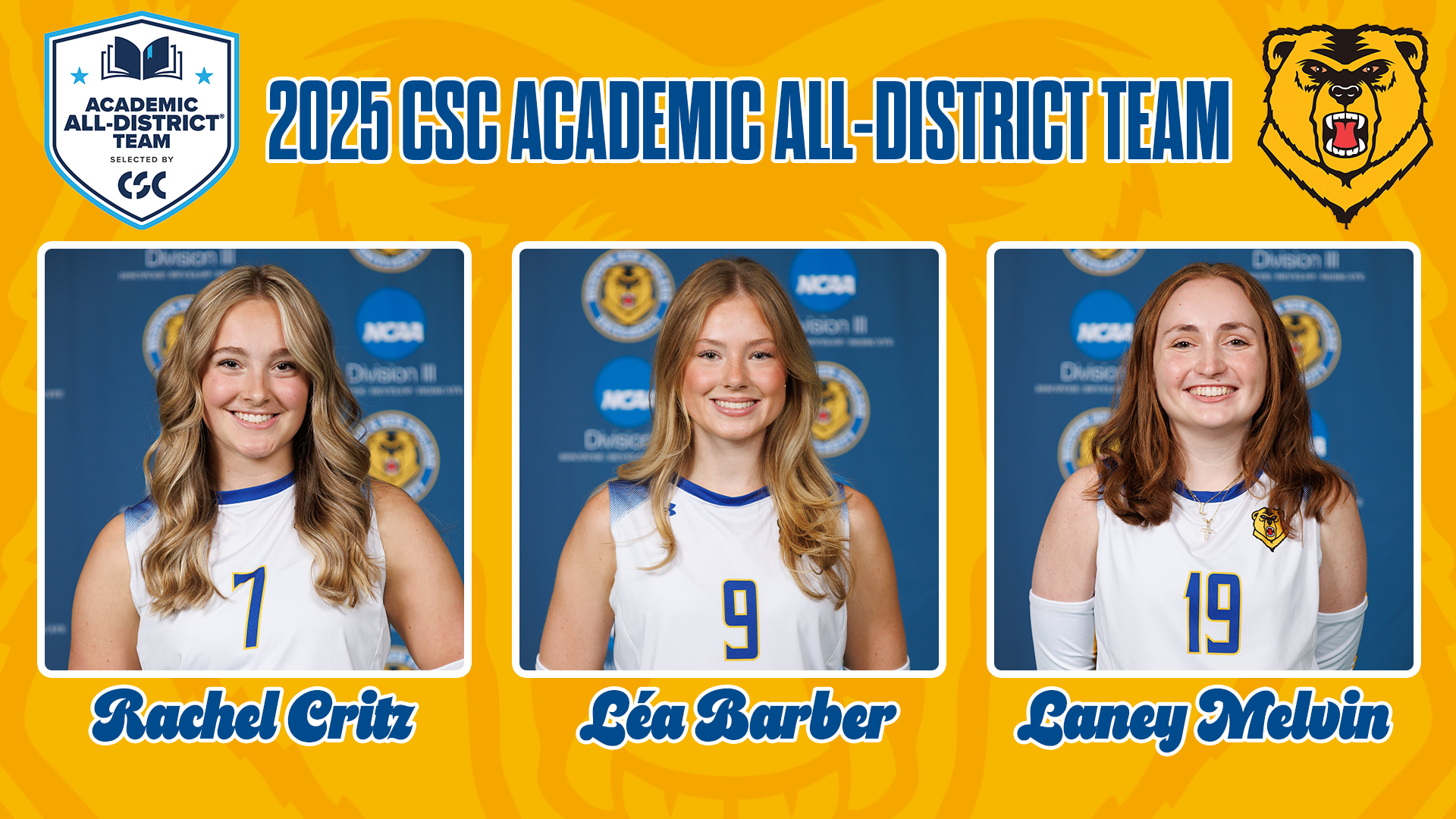 CSC VB 2025 All District