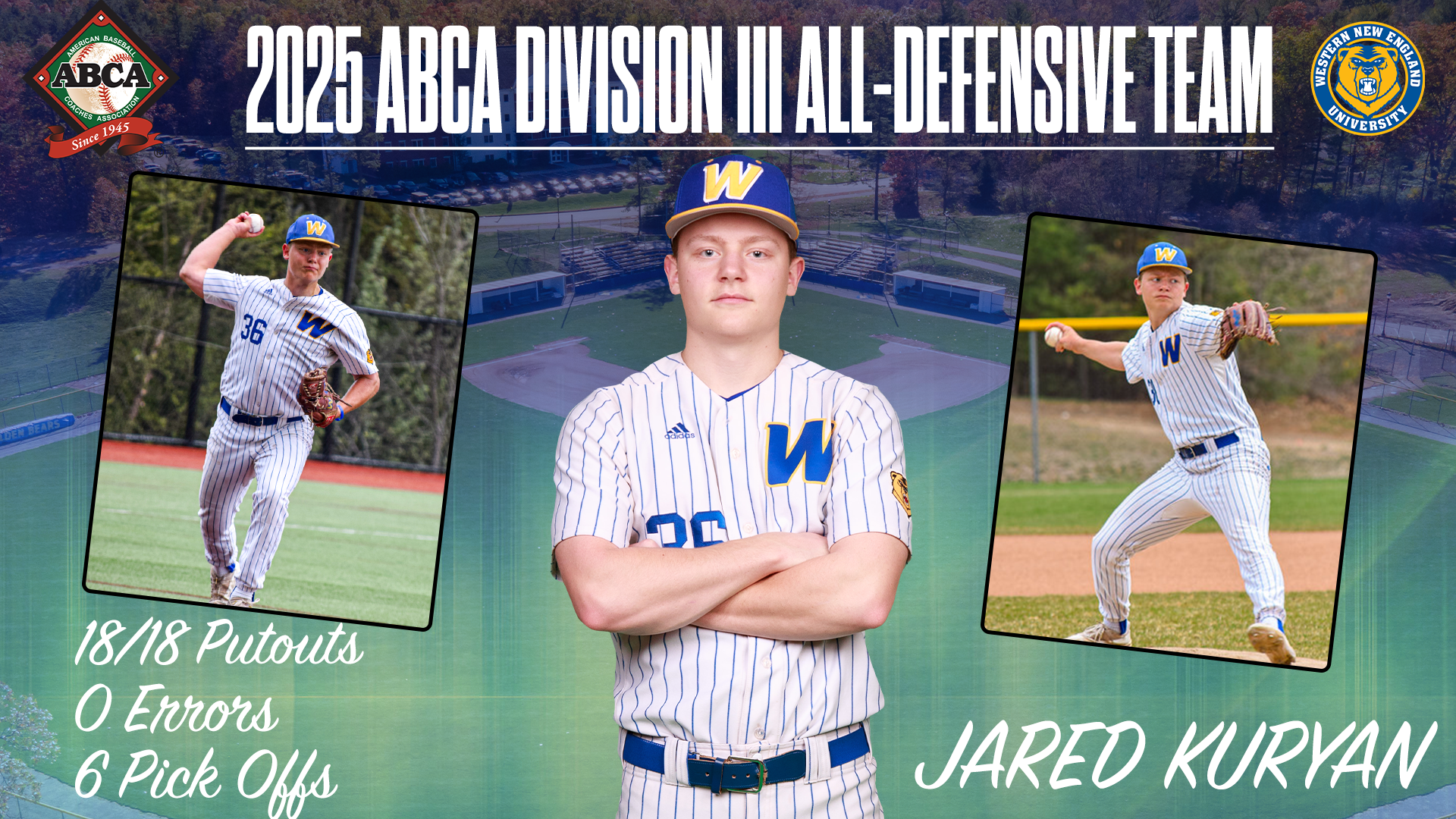 ABCA All Defensive Team 2025 Kuryan