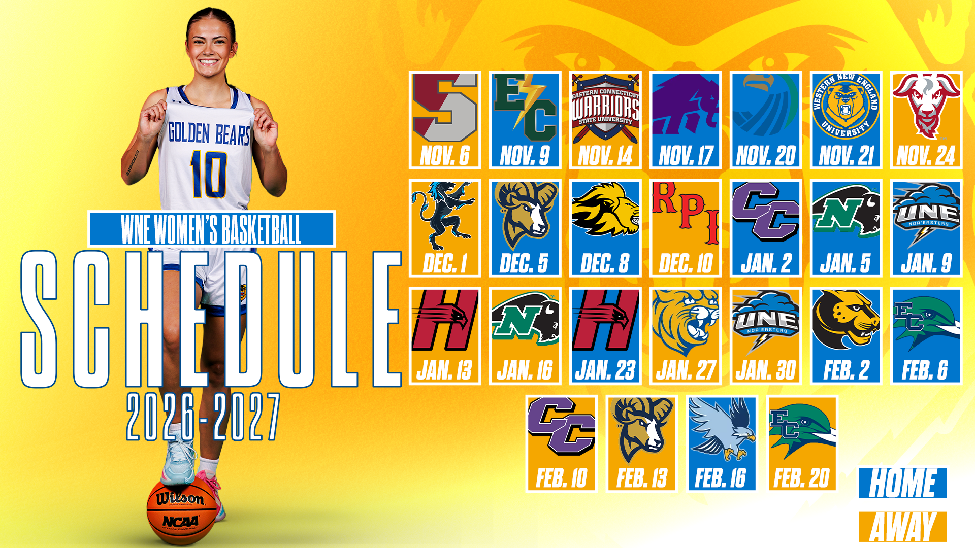 WBB Schedule Release 2026-27