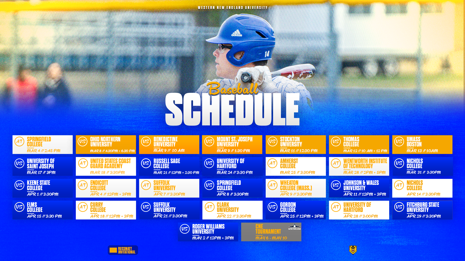 BSB Schedule 2026
