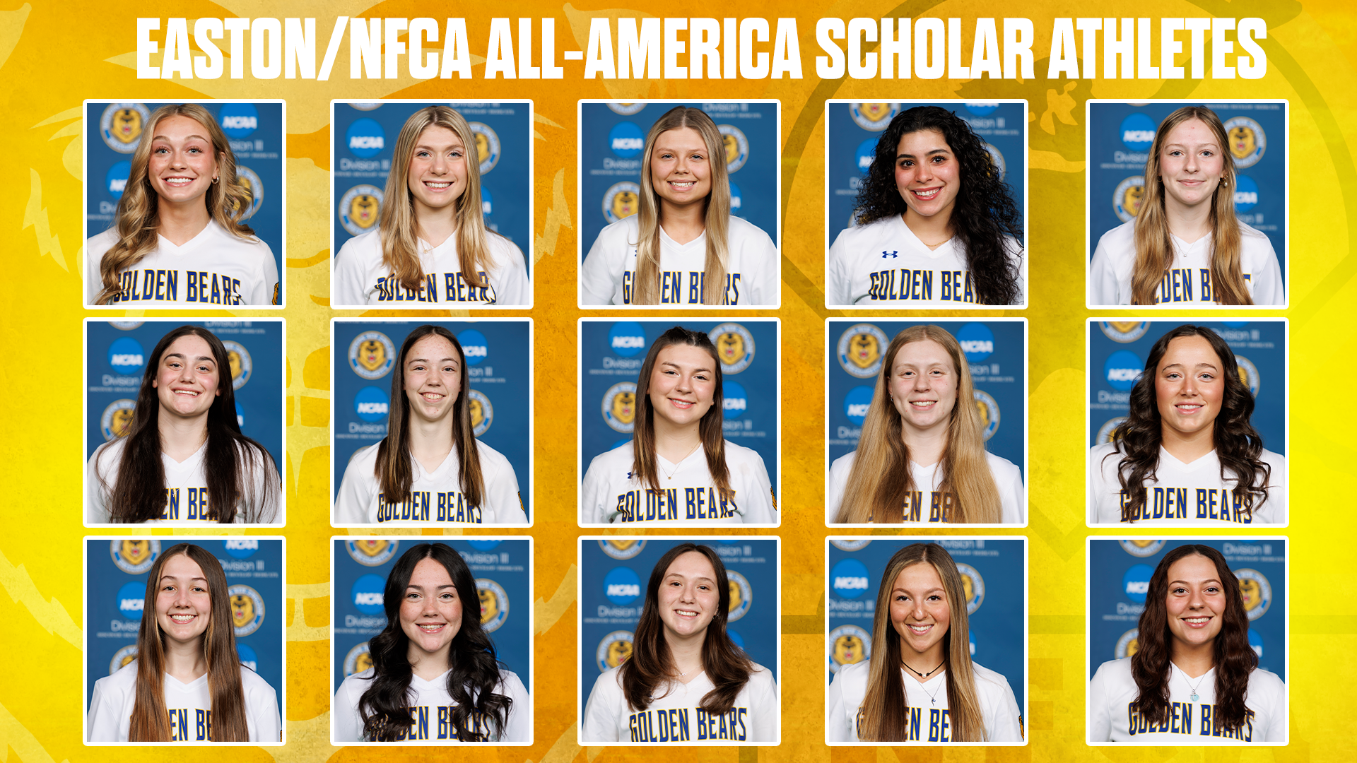 NFCA Scholar Athletes 2026