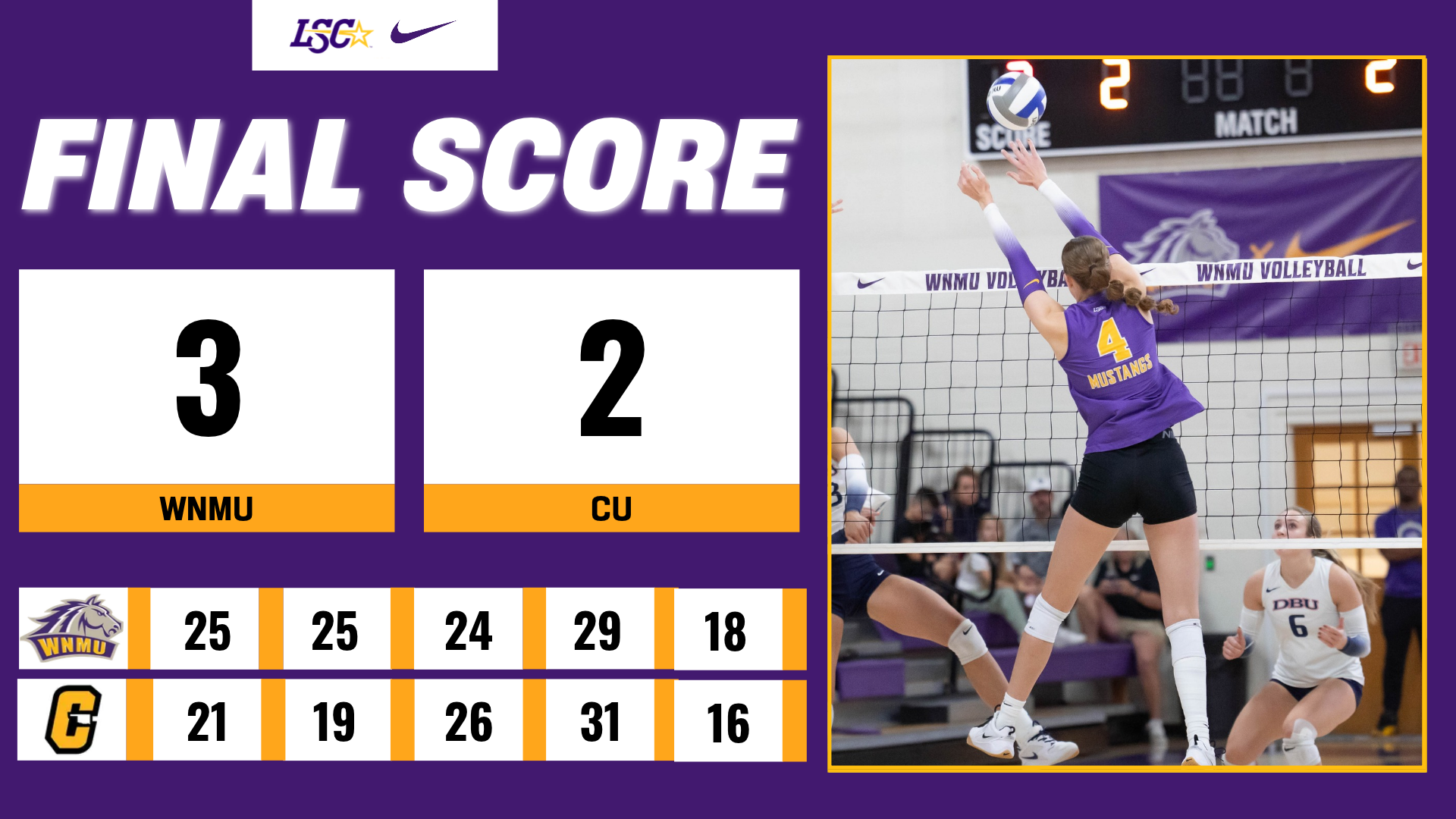 Volleyball vs CU
