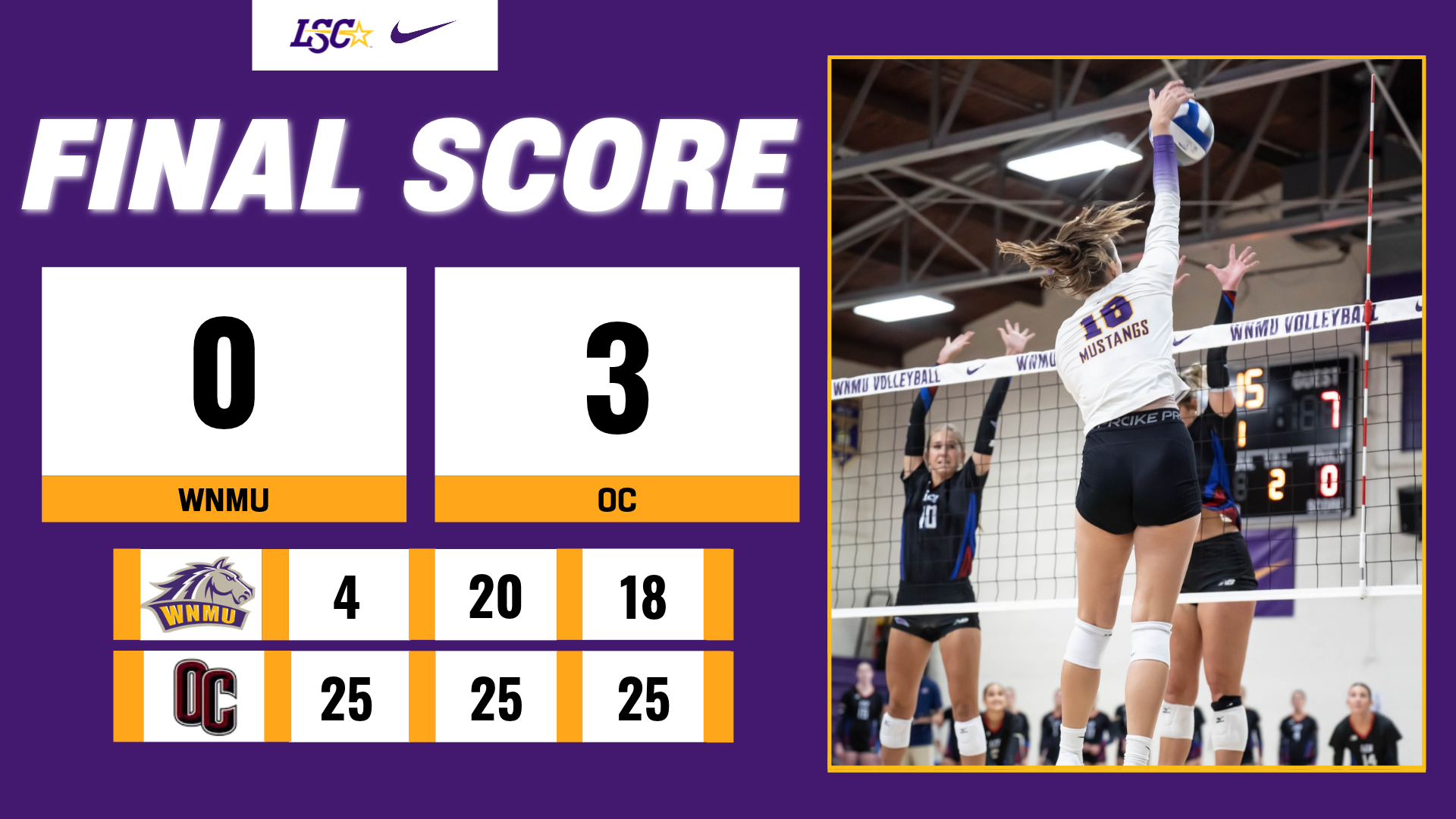 Volleyball vs OC