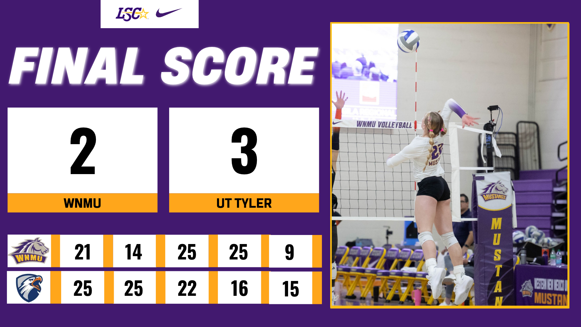 Volleyball vs UT Tyler