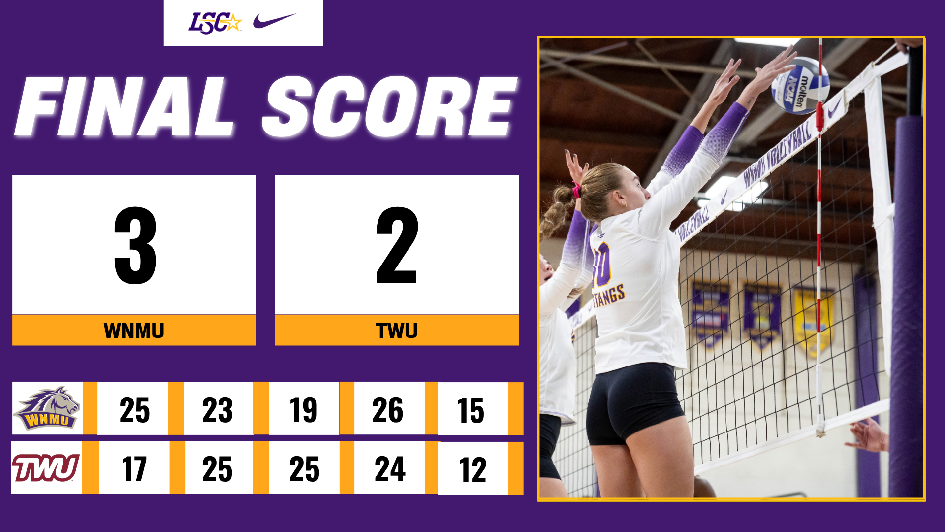 Volleyball vs TWU