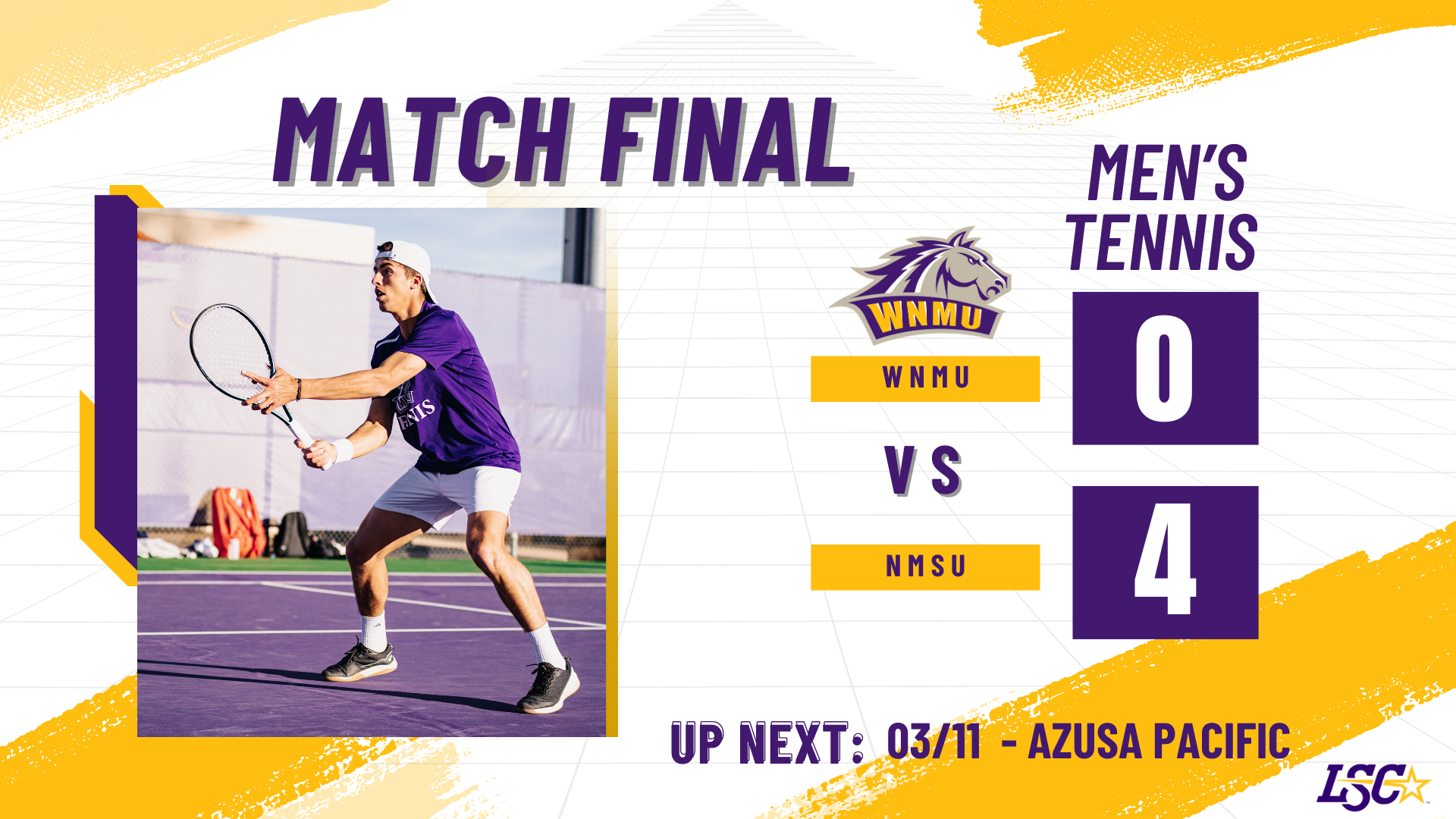 Mens Tennis vs NMSU