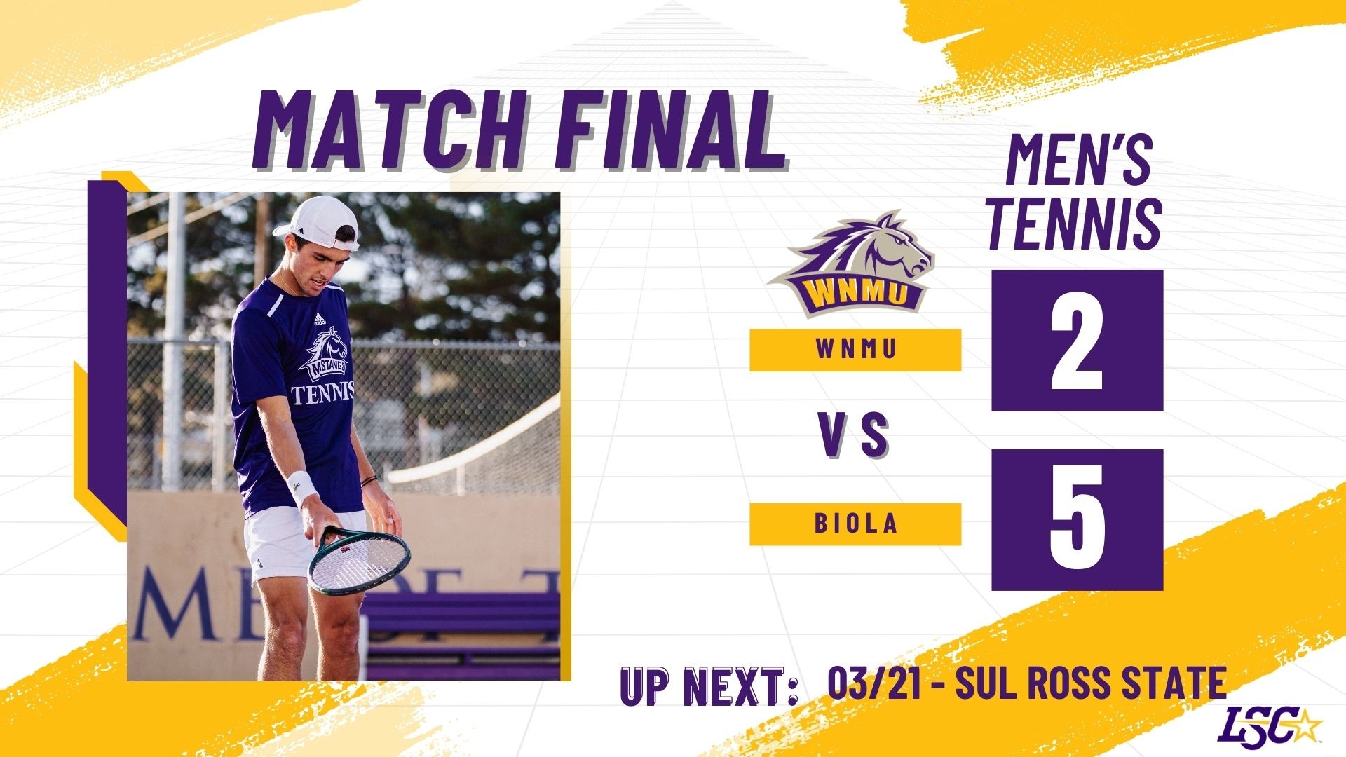 Mens Tennis vs Biola