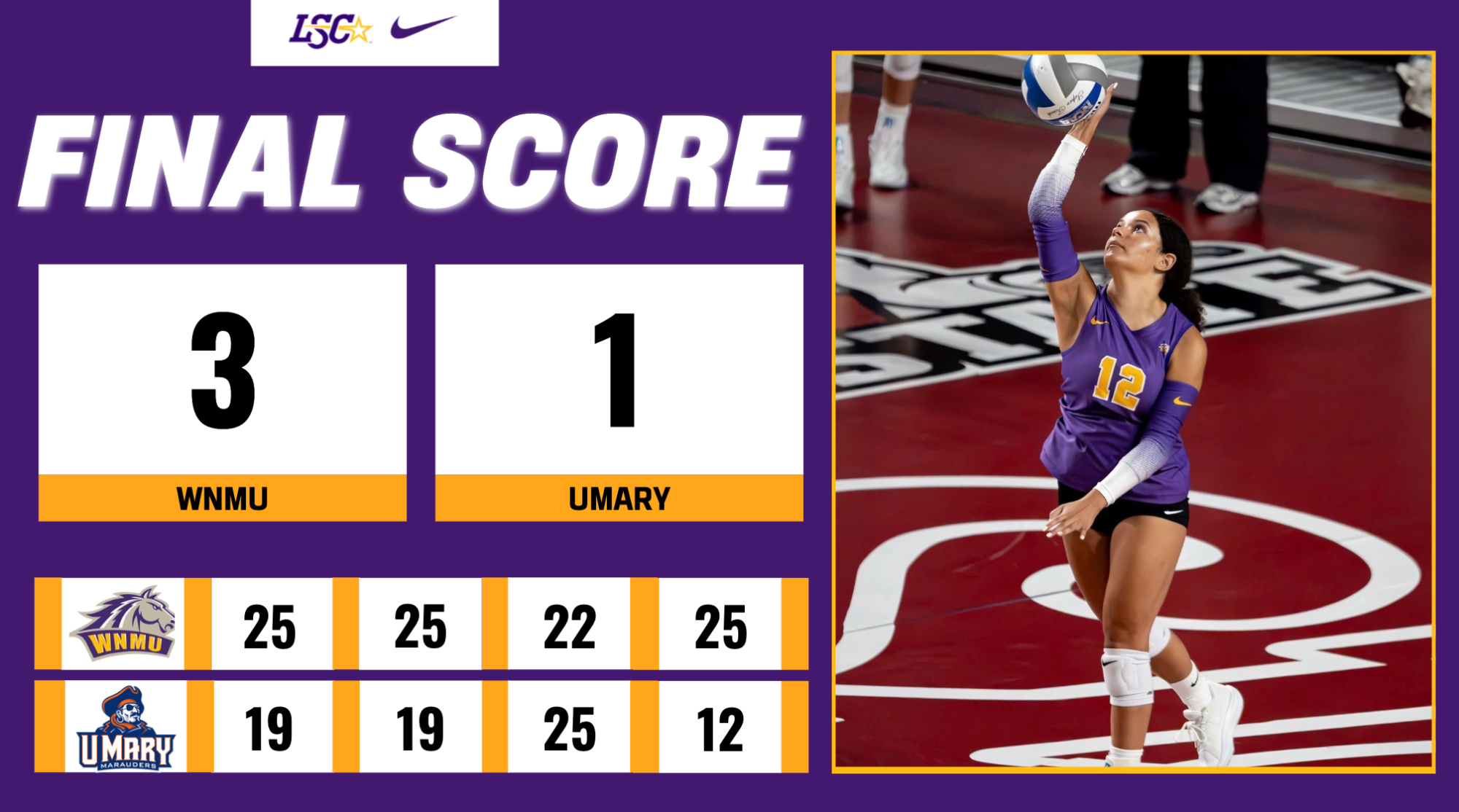Volleyball vs UMary