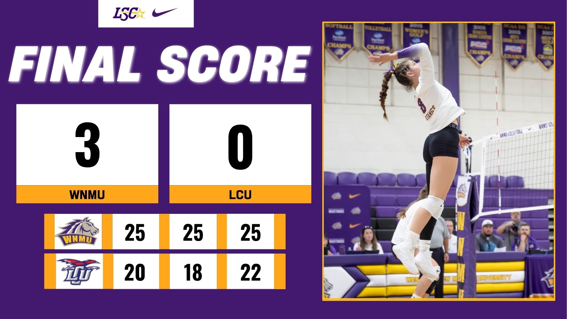 Volleyball vs LCU