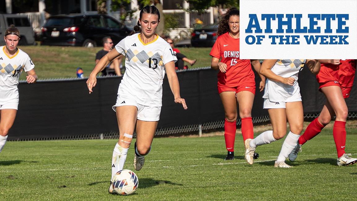 Josie Bencic navigates through the opposition on the soccer field