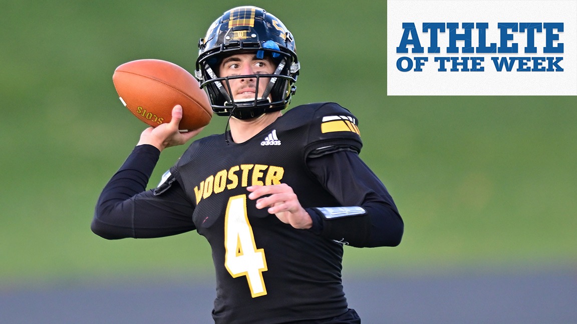 Michael Boyle looks for an open receiver