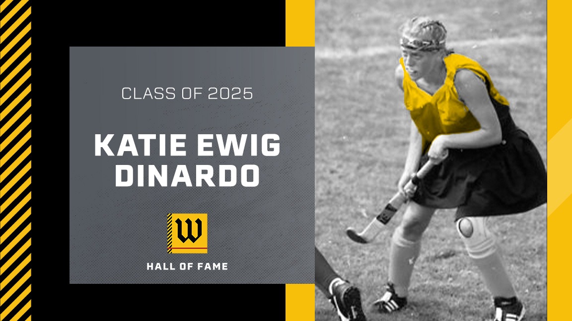 Katie Ewig DiNardo W Association Hall of Fame graphic