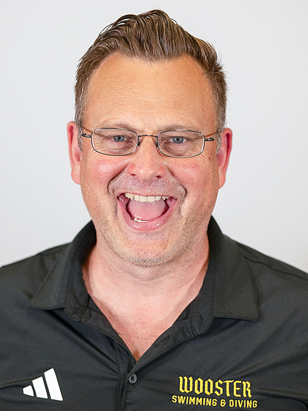 Coach Harrington 2026-27 swimming and diving headshot 