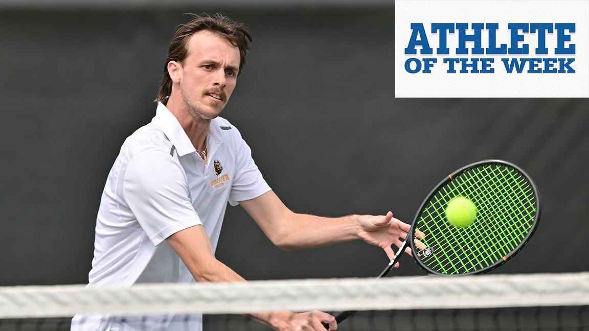Anthony VanOyen was named NCAC Athlete of the Week on 3/31